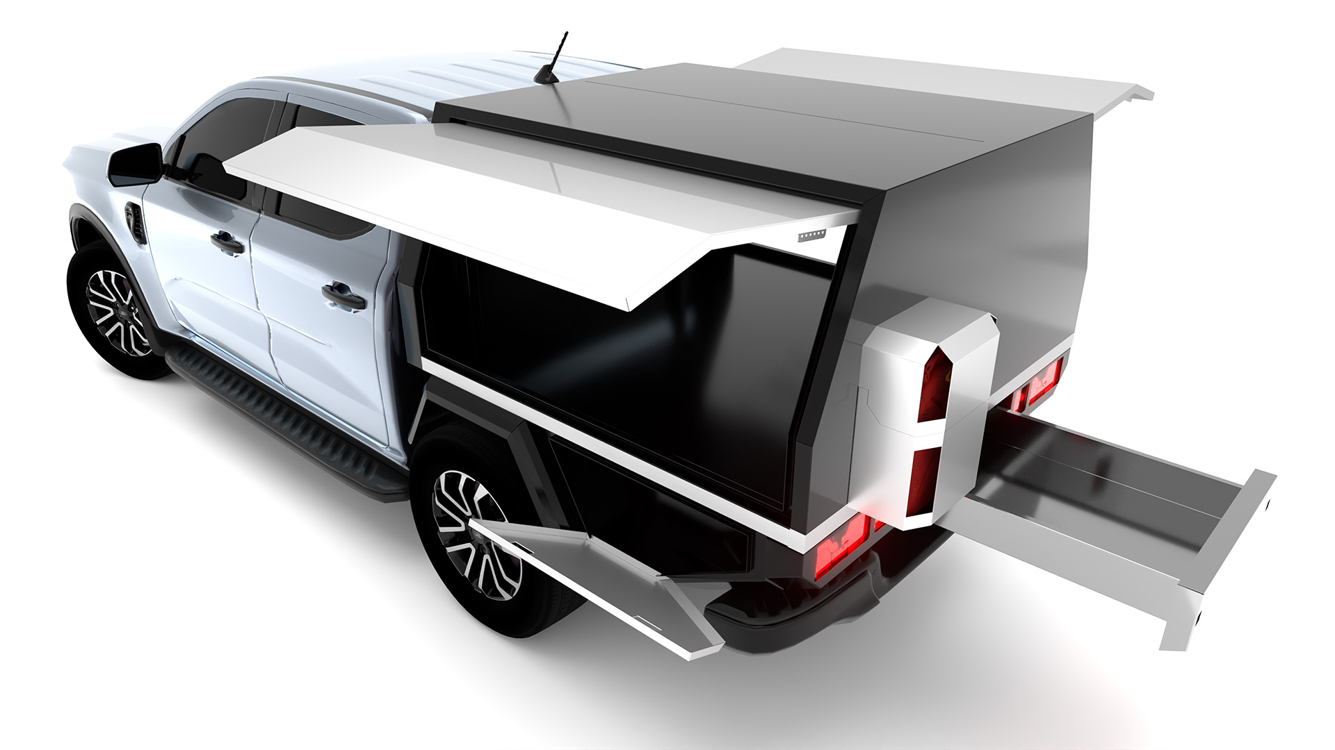 Hilux Commercial CAD Assembly Render
